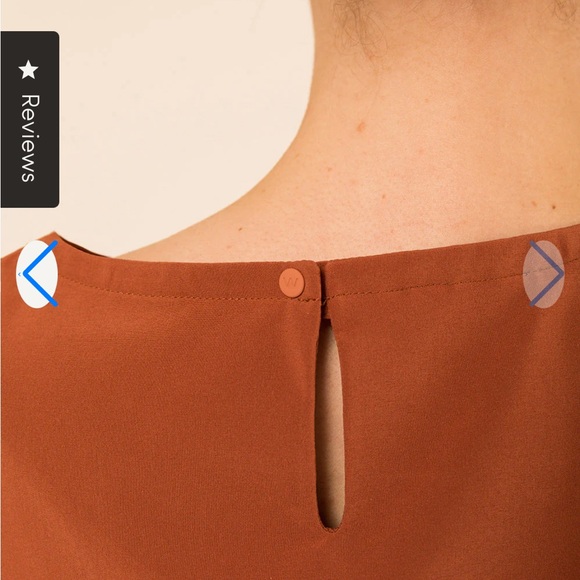 Wayre Boxy Shift & Snap Tank Mid-crop Travel Top Crew Neckline Size XL - Picture 2 of 10